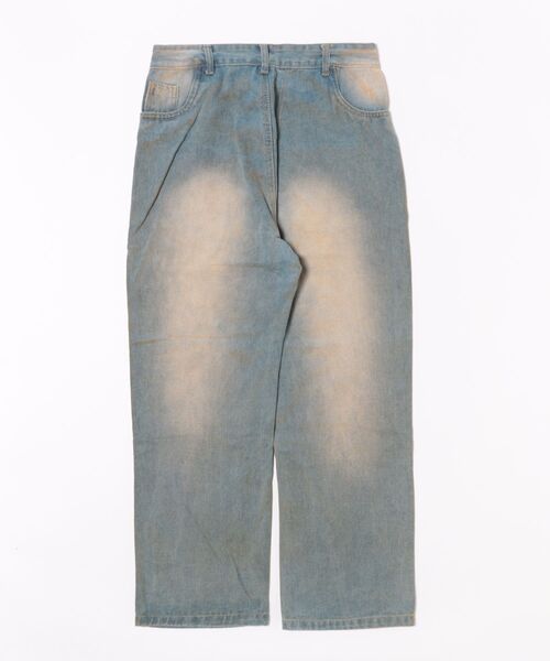 Revo.(レボ)の「Front Back Dirty Washed Denim(デニムパンツ・メンズ・ブルー・XL/M)」の2枚目の写真