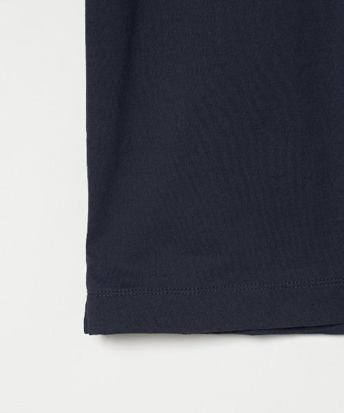 three dots（スリードッツ）の「パウダリーコットン スキッパーポロ（ポロシャツ・メンズ・ブラウン系その他・LARGE/MEDIUM/SMALL/X-LARGE）」の5枚目の写真