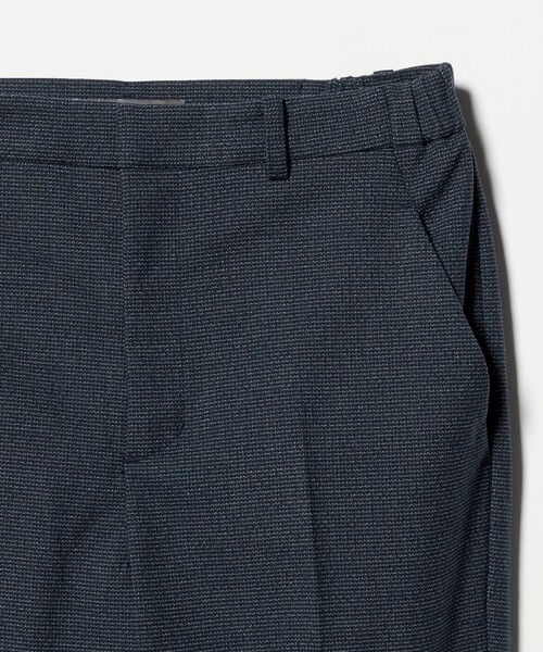 A DAY IN THE LIFE UNITED ARROWS（アデイインザライフユナイテッドアローズ）の「ドビー テーパードパンツ ‐ウォッシャブル・セットアップ対応‐＜A DAY IN THE LIFE＞（スラックス・レディース・ネイビー/ダークグレー・36/38/40）」の3枚目の写真