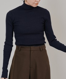 TEVALT | リブタートルニットトップス(ニット/セーター)