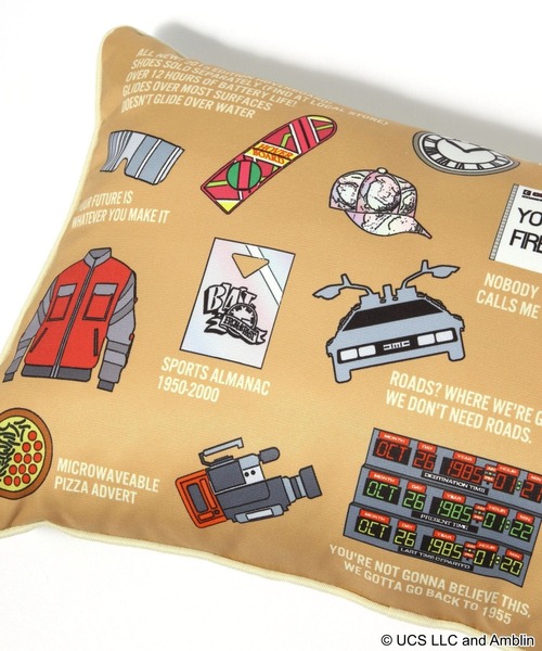 バック・トゥ・ザ・フューチャー】コラボ クッション（クッション