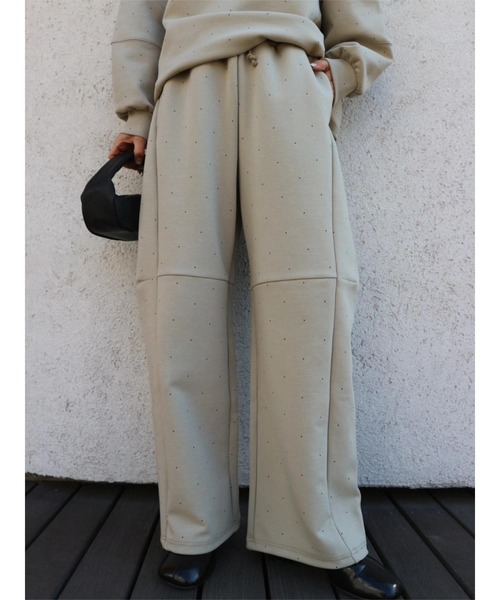 TRUNC（トランクエイティーエイト）の「Half Zip Sweat SET UP（スウェット・レディース・ブラック/ブラウン/ベージュ・FREE）」の12枚目の写真