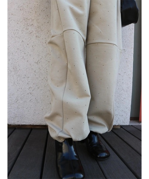 TRUNC（トランクエイティーエイト）の「Half Zip Sweat SET UP（スウェット・レディース・ブラック/ブラウン/ベージュ・FREE）」の14枚目の写真