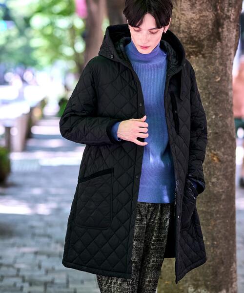 DRESSTERIOR（ドレステリア）の「キルティング フーデット コート（その他アウター・メンズ・ブラック/オリーブ・92/91/90/94）」の22枚目の写真