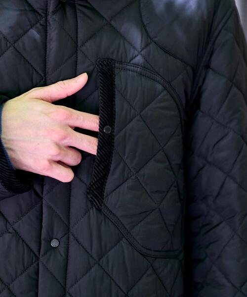 DRESSTERIOR（ドレステリア）の「キルティング フーデット コート（その他アウター・メンズ・ブラック/オリーブ・92/91/90/94）」の13枚目の写真