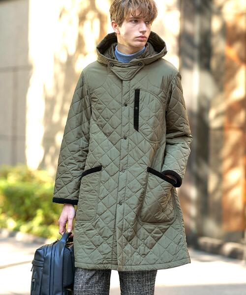 セール】キルティング フーデット コート（その他アウター