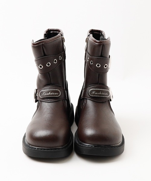 URBAN CHERRY（アーバンチェリー）の「ベルトデザインエンジニアブーツ（ブーツ・キッズ・ブラウン/ブラック・18.0cm/19.0cm/19.5cm/20.0cm/20.5cm/21.0cm/21.5cm/22.5cm/18.5cm）」の18枚目の写真