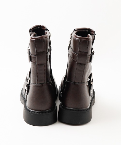 URBAN CHERRY（アーバンチェリー）の「ベルトデザインエンジニアブーツ（ブーツ・キッズ・ブラウン/ブラック・18.0cm/19.0cm/19.5cm/20.0cm/20.5cm/21.0cm/21.5cm/22.5cm/18.5cm）」の20枚目の写真