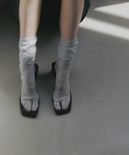 anuke(アンヌーク)の「Square Clear Sandals(サンダル・レディース・クリア・36inch/38inch/37inch)」の12枚目の写真