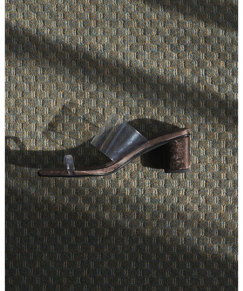 anuke(アンヌーク)の「Square Clear Sandals(サンダル・レディース・クリア・36inch/38inch/37inch)」の14枚目の写真