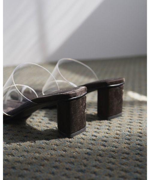 anuke(アンヌーク)の「Square Clear Sandals(サンダル・レディース・クリア・36inch/38inch/37inch)」の17枚目の写真