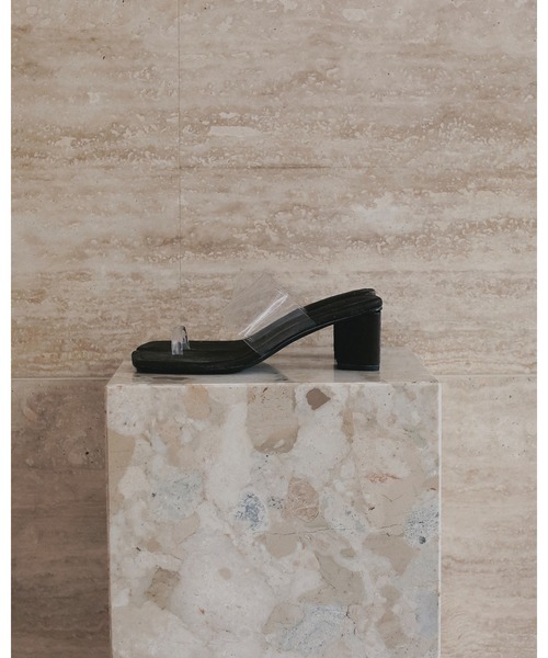 anuke(アンヌーク)の「Square Clear Sandals(サンダル・レディース・クリア・36inch/38inch/37inch)」の18枚目の写真