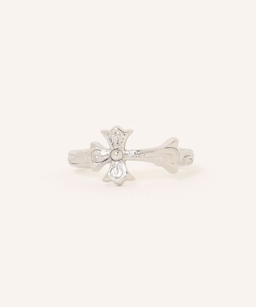 IRIEBEACH(アイリービーチ)の「cross ring 【free size】/【ハワイアンジュエリー】【サージカルステンレス】【金属アレルギー対応】【IRIEBEACH / アイリービーチ】つけっぱなしOK(リング・レディース・シルバー/ピンク/ゴールド・FREE)」の9枚目の写真
