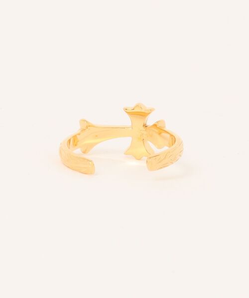 IRIEBEACH(アイリービーチ)の「cross ring 【free size】/【ハワイアンジュエリー】【サージカルステンレス】【金属アレルギー対応】【IRIEBEACH / アイリービーチ】つけっぱなしOK(リング・レディース・シルバー/ピンク/ゴールド・FREE)」の11枚目の写真