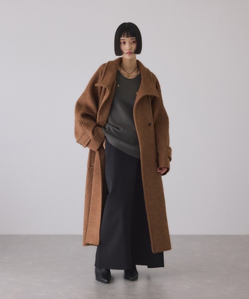 セール】スムースニットフォルムトップス（ニット/セーター）｜ADAM ET