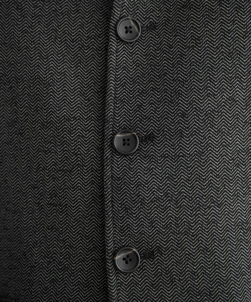 IKKA LOUNGE(イッカラウンジ)の「ウールライクニットスタンドジャケット(カバーオール・メンズ・グレー/ネイビー・M/L/XL/S)」の18枚目の写真