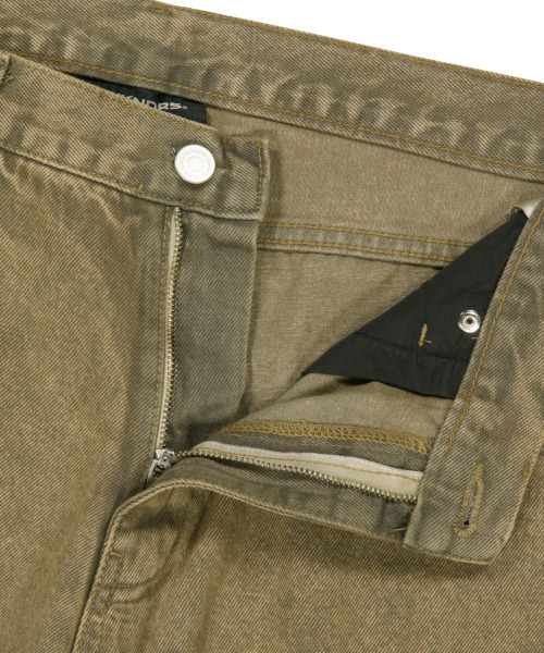 WKNDRS(ウィーキャンドース)の「APPLE DENIM PANTS (BEIGE)(デニムパンツ・レディース・その他・MEDIUM/LARGE/X-LARGE/SMALL)」の5枚目の写真