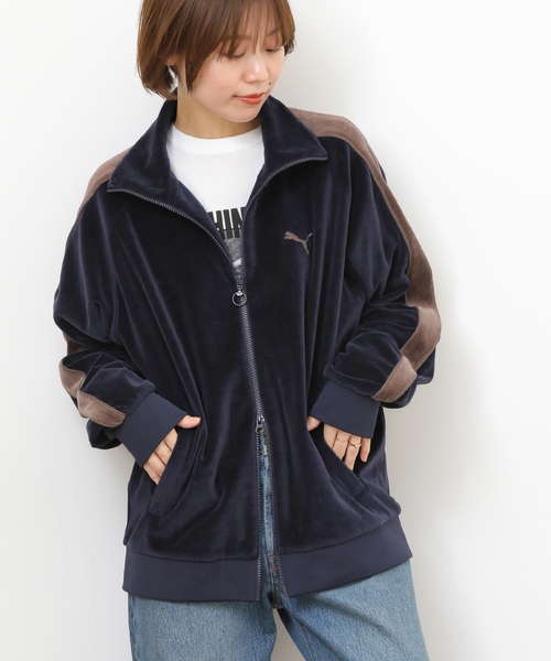 PUMA（プーマ）の「《WEB限定追加》別注【PUMA / プーマ】T7JKT（その他アウター・レディース・ネイビー・MEDIUM）」の5枚目の写真