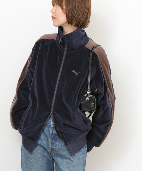 PUMA（プーマ）の「《WEB限定追加》別注【PUMA / プーマ】T7JKT（その他アウター・レディース・ネイビー・MEDIUM）」の10枚目の写真