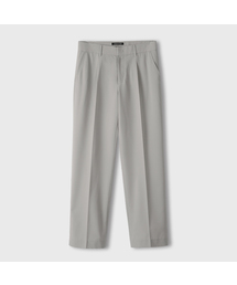 LEMAIN SECOND（リメインセカンド）の「ONE-TUCK SEMI WIDE HIDDEN BANDING SLACKS [LIGHT GRAY]（スラックス）」