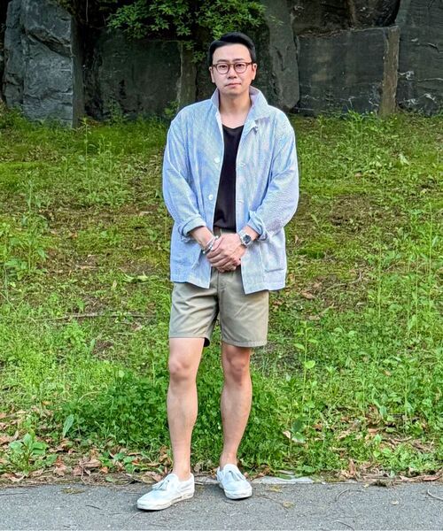 MUSINSA STANDARD（ムシンサスタンダード）の「リラックスドCRスクープネックTシャツ[ガンメタル]（Tシャツ/カットソー・メンズ・その他・XX-LARGE/LARGE/MEDIUM/X-LARGE/SMALL）」の6枚目の写真