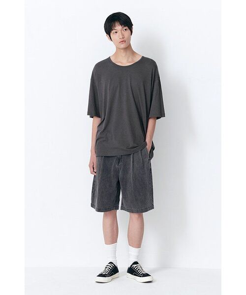 MUSINSA STANDARD（ムシンサスタンダード）の「リラックスドCRスクープネックTシャツ[ガンメタル]（Tシャツ/カットソー・メンズ・その他・XX-LARGE/LARGE/MEDIUM/X-LARGE/SMALL）」の14枚目の写真