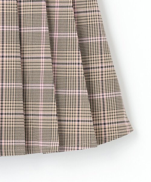 by LOVEiT(バイラビット)の「チェックプリーツスカート(スカート・キッズ・ブラック/ピンク/ブラウン・130cm/140cm/120cm/150cm/160cm)」の8枚目の写真