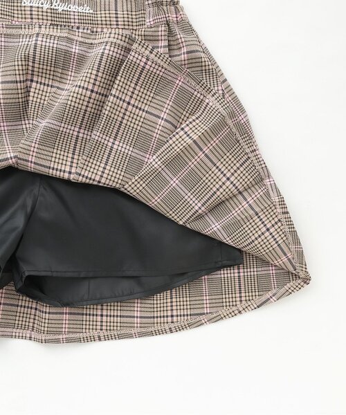 by LOVEiT(バイラビット)の「チェックプリーツスカート(スカート・キッズ・ブラック/ピンク/ブラウン・130cm/140cm/120cm/150cm/160cm)」の10枚目の写真
