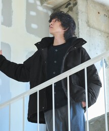 green label relaxing | ＜DANTON＞ダウン アーミー フーデッド ジャケット(その他アウター)