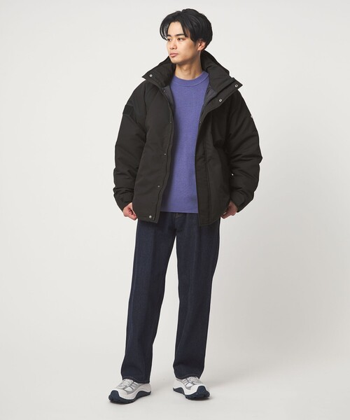 green label relaxing(グリーンレーベルリラクシング)の「<DANTON>ダウン アーミー フーデッド ジャケット(その他アウター・メンズ・ブラック・L/M/S)」の5枚目の写真