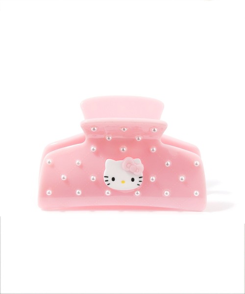 HELLO KITTY】キルティングバンス 592861（バレッタ/ヘアクリップ