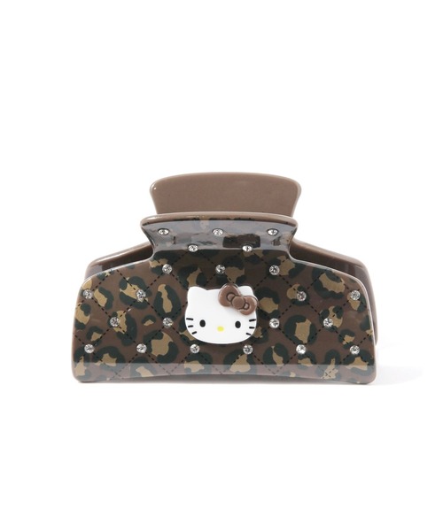 Me%（ミィパーセント）の「【HELLO KITTY】キルティングバンス 592861（バレッタ/ヘアクリップ・レディース・ブラウン/ピンク/ブラック・FREE）」の14枚目の写真