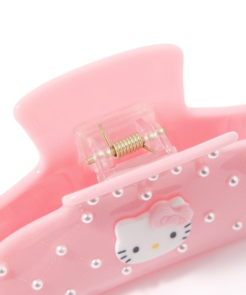 Me%（ミィパーセント）の「【HELLO KITTY】キルティングバンス 592861（バレッタ/ヘアクリップ・レディース・ブラウン/ピンク/ブラック・FREE）」の17枚目の写真