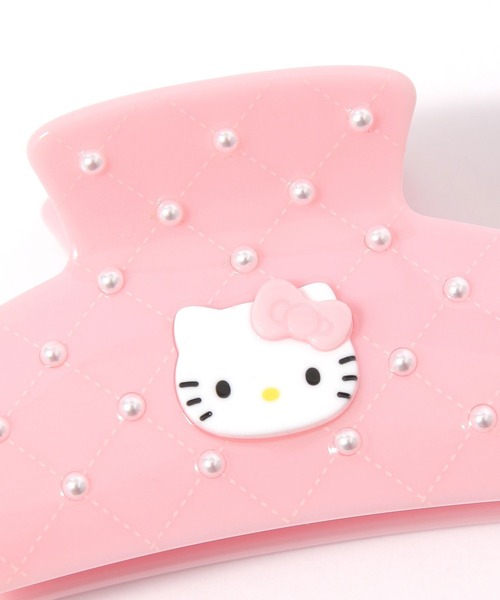 Me%（ミィパーセント）の「【HELLO KITTY】キルティングバンス 592861（バレッタ/ヘアクリップ・レディース・ブラウン/ピンク/ブラック・FREE）」の18枚目の写真