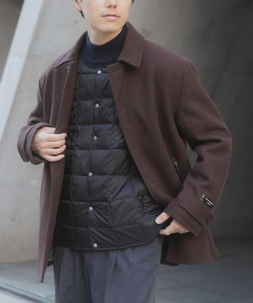 ITEMS URBANRESEARCH（アイテムズ アーバンリサーチ）の「尾州ウール ショートコート（その他アウター・メンズ・ブラウン/ブラック/ネイビー・LARGE/MEDIUM）」の12枚目の写真