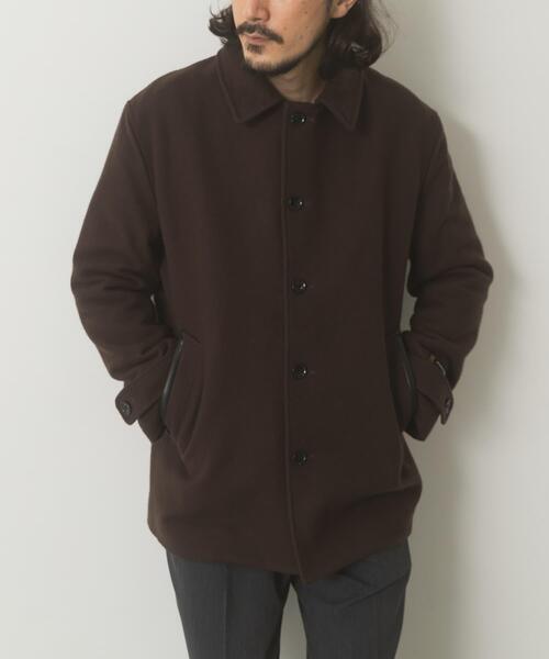 ITEMS URBANRESEARCH（アイテムズ アーバンリサーチ）の「尾州ウール ショートコート（その他アウター・メンズ・ブラウン/ブラック/ネイビー・LARGE/MEDIUM）」の17枚目の写真