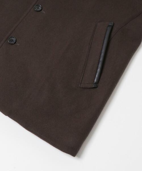 ITEMS URBANRESEARCH（アイテムズ アーバンリサーチ）の「尾州ウール ショートコート（その他アウター・メンズ・ブラウン/ブラック/ネイビー・LARGE/MEDIUM）」の19枚目の写真