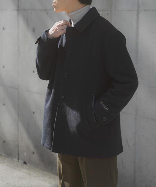 ITEMS URBANRESEARCH（アイテムズ アーバンリサーチ）の「尾州ウール ショートコート（その他アウター・メンズ・ブラウン/ブラック/ネイビー・LARGE/MEDIUM）」の21枚目の写真