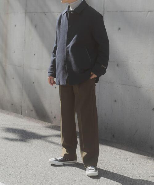 ITEMS URBANRESEARCH（アイテムズ アーバンリサーチ）の「尾州ウール ショートコート（その他アウター・メンズ・ブラウン/ブラック/ネイビー・LARGE/MEDIUM）」の22枚目の写真