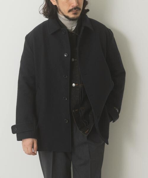 ITEMS URBANRESEARCH(アイテムズ アーバンリサーチ)の「尾州ウール ショートコート(その他アウター・メンズ・ブラウン/ブラック/ネイビー・LARGE/MEDIUM)」の13枚目の写真