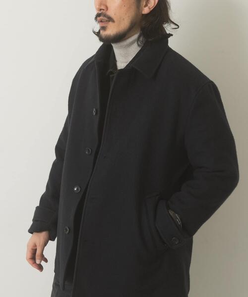 ITEMS URBANRESEARCH(アイテムズ アーバンリサーチ)の「尾州ウール ショートコート(その他アウター・メンズ・ブラウン/ブラック/ネイビー・LARGE/MEDIUM)」の12枚目の写真