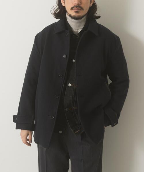 ITEMS URBANRESEARCH(アイテムズ アーバンリサーチ)の「尾州ウール ショートコート(その他アウター・メンズ・ブラウン/ブラック/ネイビー・LARGE/MEDIUM)」の10枚目の写真
