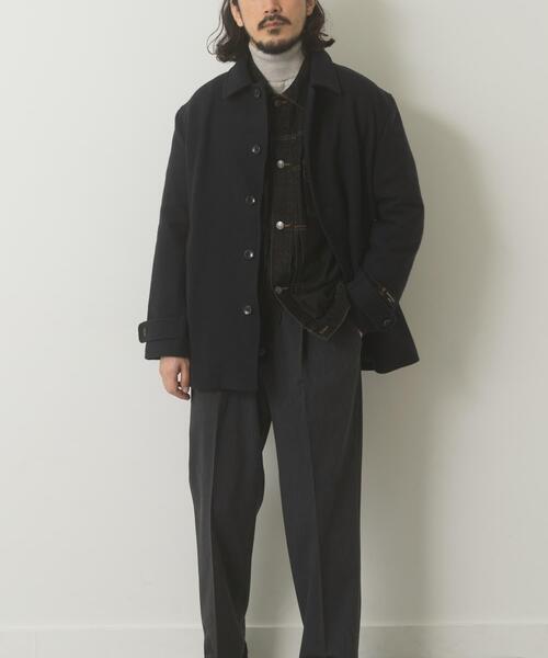 ITEMS URBANRESEARCH(アイテムズ アーバンリサーチ)の「尾州ウール ショートコート(その他アウター・メンズ・ブラウン/ブラック/ネイビー・LARGE/MEDIUM)」の9枚目の写真