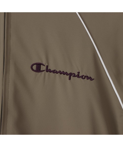 Champion（チャンピオン）の「チャンピオン  ZIP JACKET（ナイロンジャケット・レディース・ブラック/サンドグレー・M/L）」の3枚目の写真