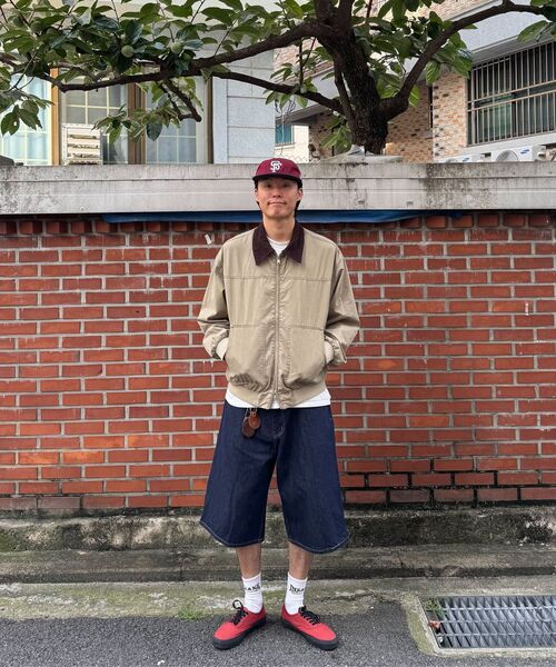 MOOD INSIDE（ムードインサイド）の「バイオコットンブルゾンワークジャケット_チャコール（MA-1・レディース・チャコール・LARGE/MEDIUM）」の3枚目の写真