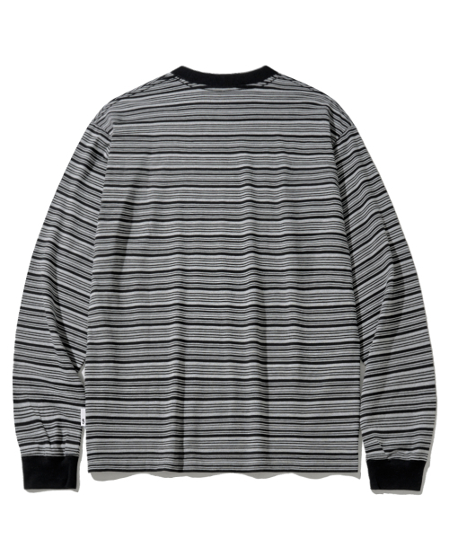 F.ILLUMINATE(フィルミネイト)の「マルチストライプロングスリーブ-ブラック(Tシャツ/カットソー・レディース・その他・SMALL/MEDIUM/LARGE)」の14枚目の写真
