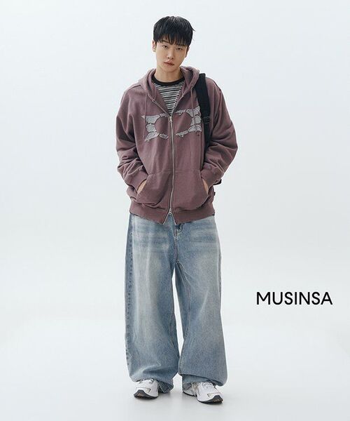 F.ILLUMINATE(フィルミネイト)の「マルチストライプロングスリーブ-ブラック(Tシャツ/カットソー・レディース・その他・SMALL/MEDIUM/LARGE)」の5枚目の写真
