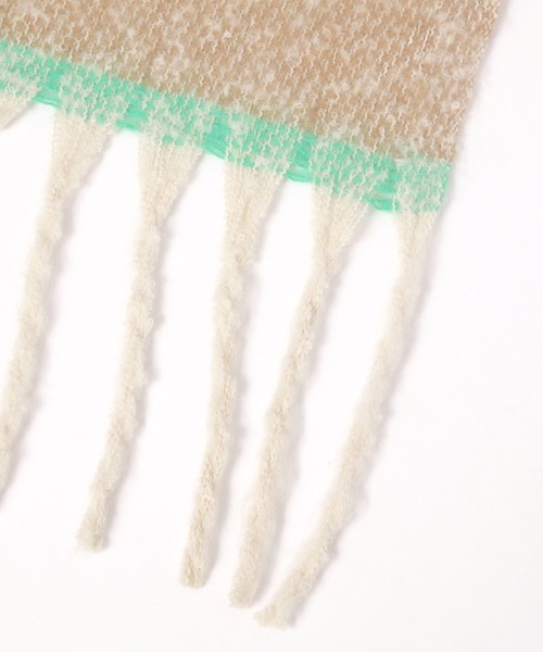 studio CLIP（スタディオクリップ）の「静電軽減ミックスストール（ストール/ショール・レディース・グレー/ベージュ/オレンジ・FREE）」の4枚目の写真