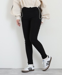 Ree&Mee（リーアンドミー）の「Ree&Mee 暖か 裏起毛 ストレッチ 美しさと動きやすさ 脚長効果 レギパン 10分丈 レギンスパンツ（レギンス/スパッツ・レディース）」