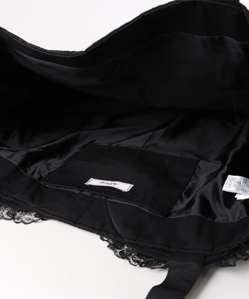 Ank Rouge(アンクルージュ)の「レースハートのトートBAG(トートバッグ・レディース・ブラック/ホワイト・FREE)」の16枚目の写真